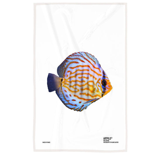 Miss Orange Tea Towel