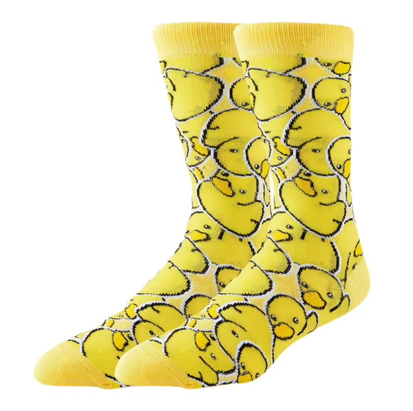 Meias de Pato Amarelo