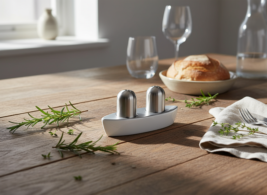 Salt and boat pepper