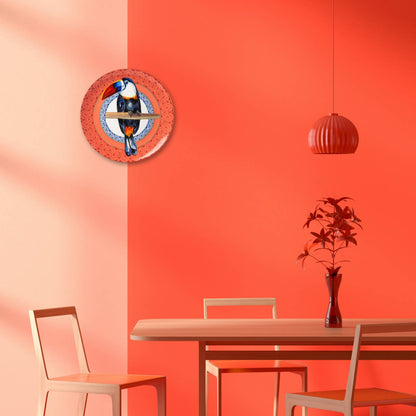 Assiette Murale Mandala Toucan