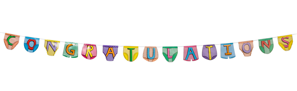 FÉLICITATIONS À LA FÊTE AVEC DES PANTALONS