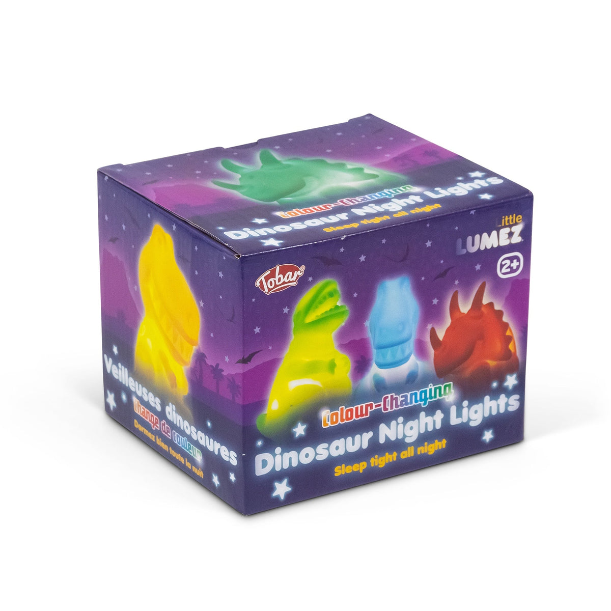 VEILLEUSES DINOSAURES À COULEUR CHANGEANTE LUMEZ