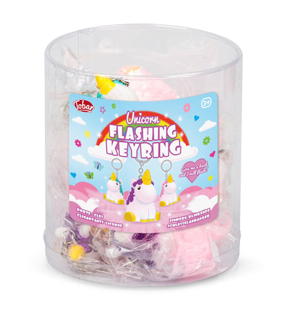 PORTE-CLÉS CLIGNOTANT LICORNE