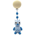 Owl Stroller Hook - Blue