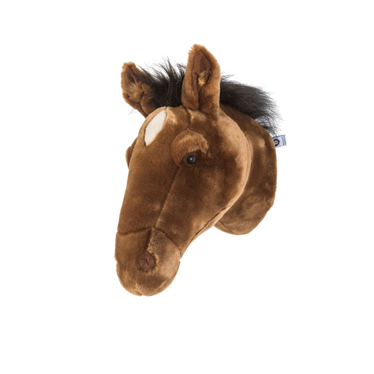 Décoration murale peluche Scarlett le cheval brun
