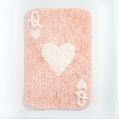 Tapis de bain Reine de coeur