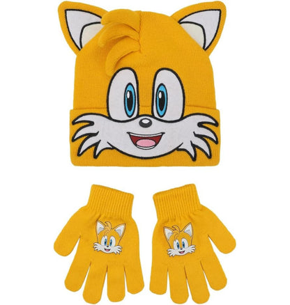 Set bonnet et gants Sonic Tails