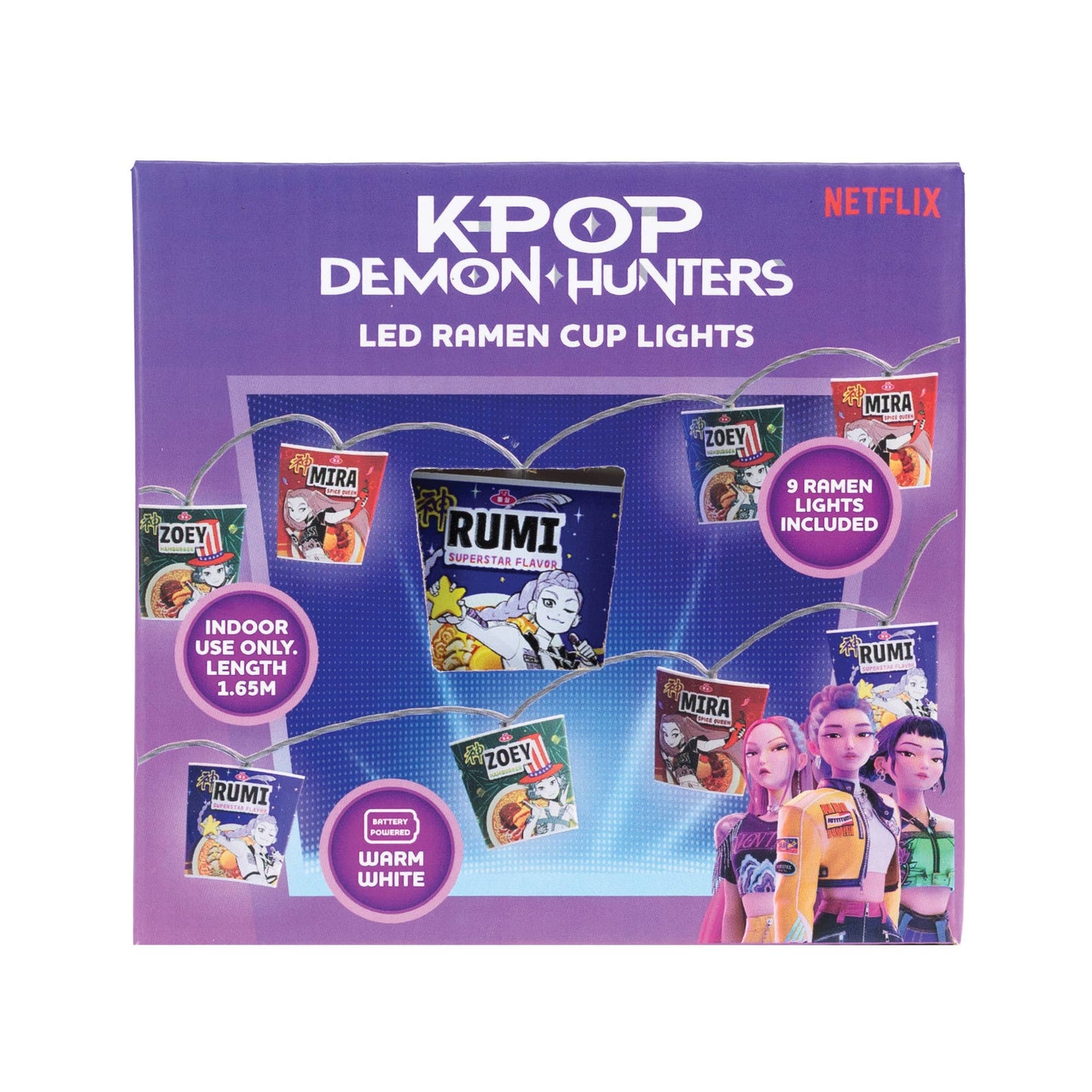 KPop Demon Hunters - Guirlande lumineuse - Ramen