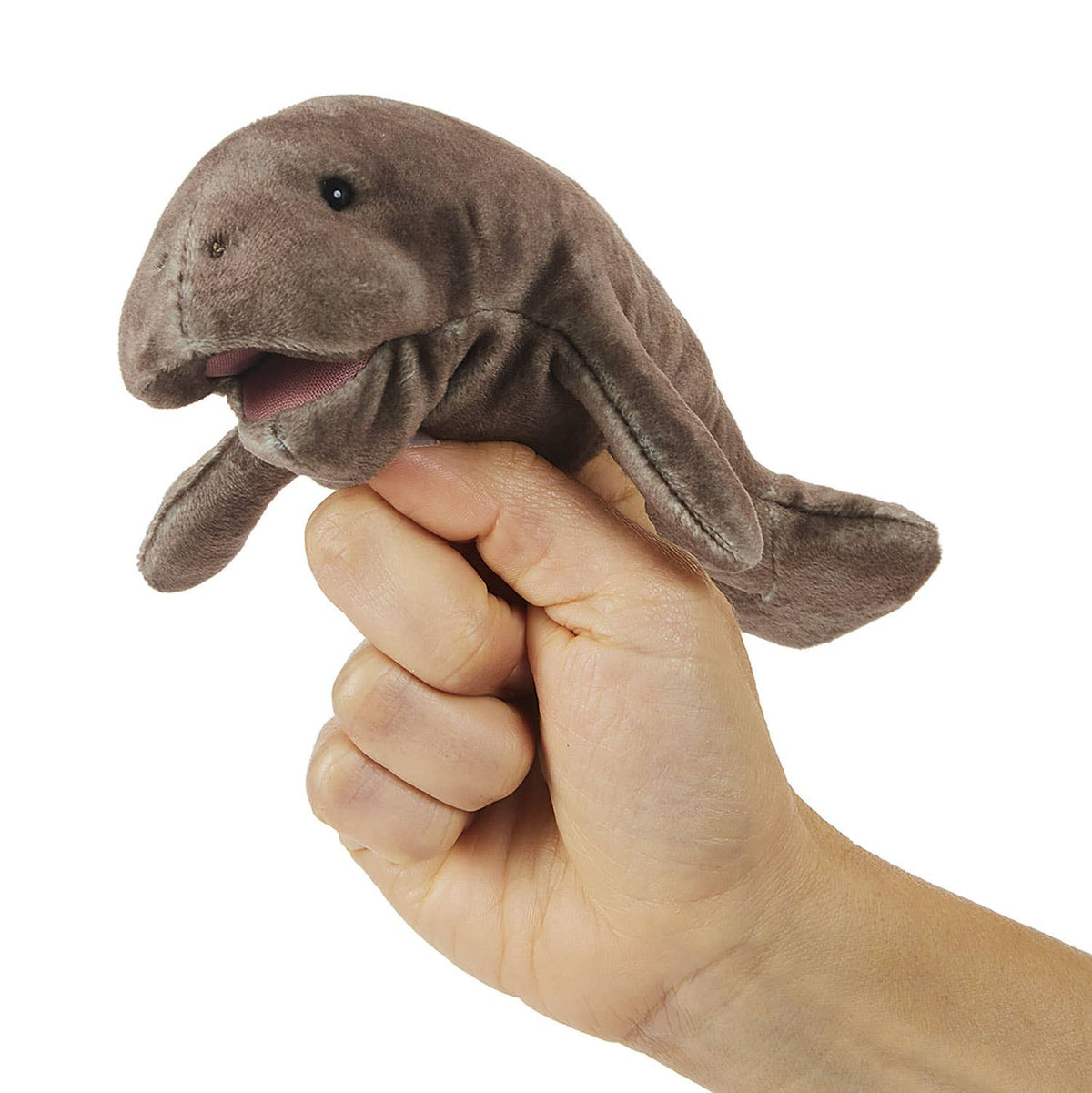 Marionnette à main Mini Manatee 2795/Mini Lamantin Folkmanis réaliste