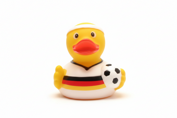 Maglia da calciatore della Germania con anatra