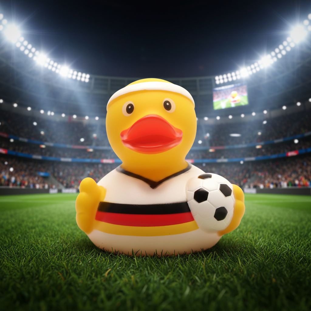 Camiseta de fútbol de Alemania de Duck