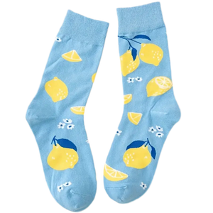 Yellow Lemon Socks