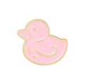 Pins Canard de Bain Rose
