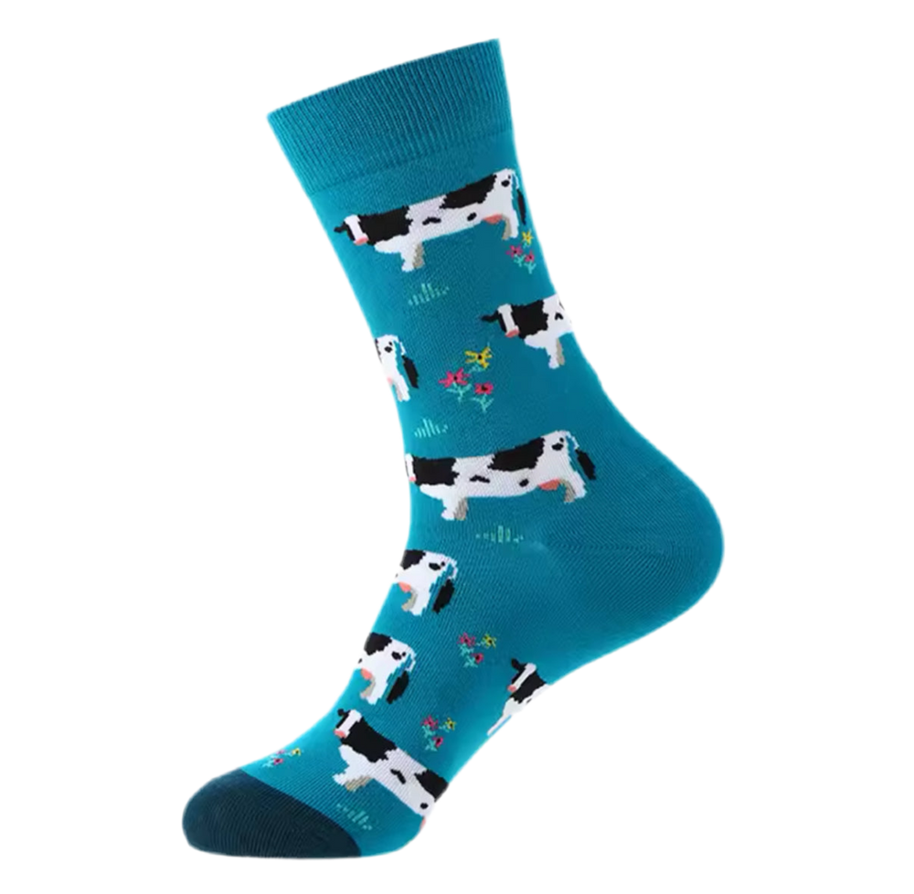 Calcetines de vaca