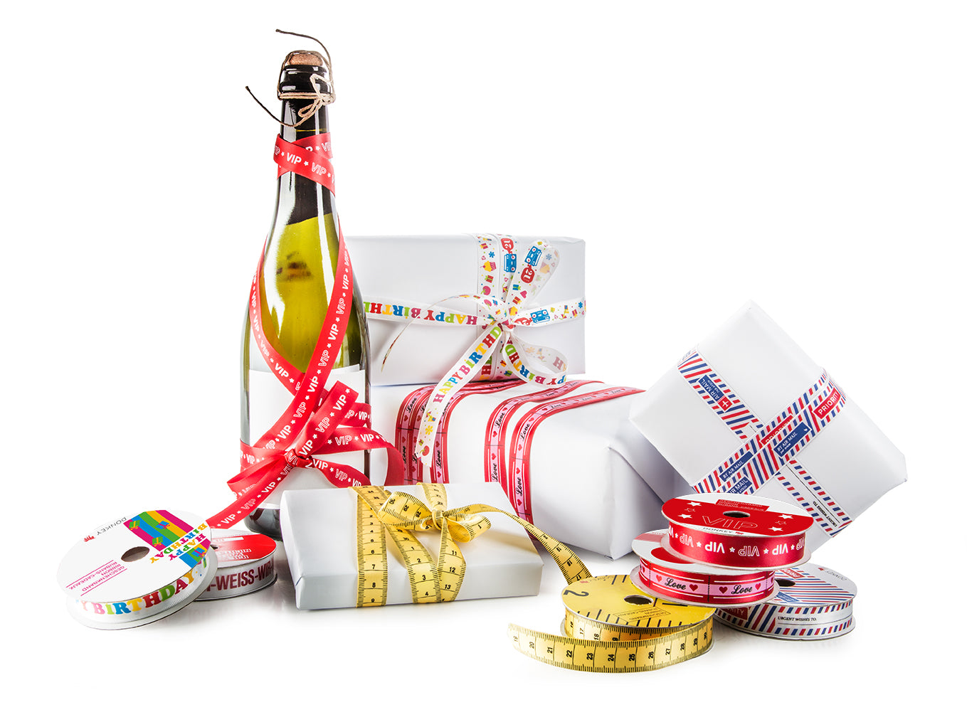 ruban cadeau en satin donkey