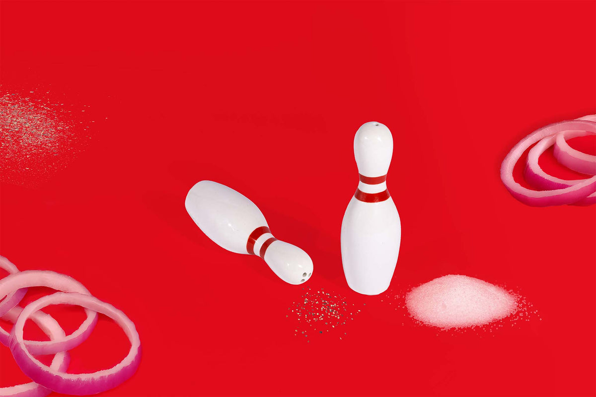 Salière et Poivrière Quilles de Bowling