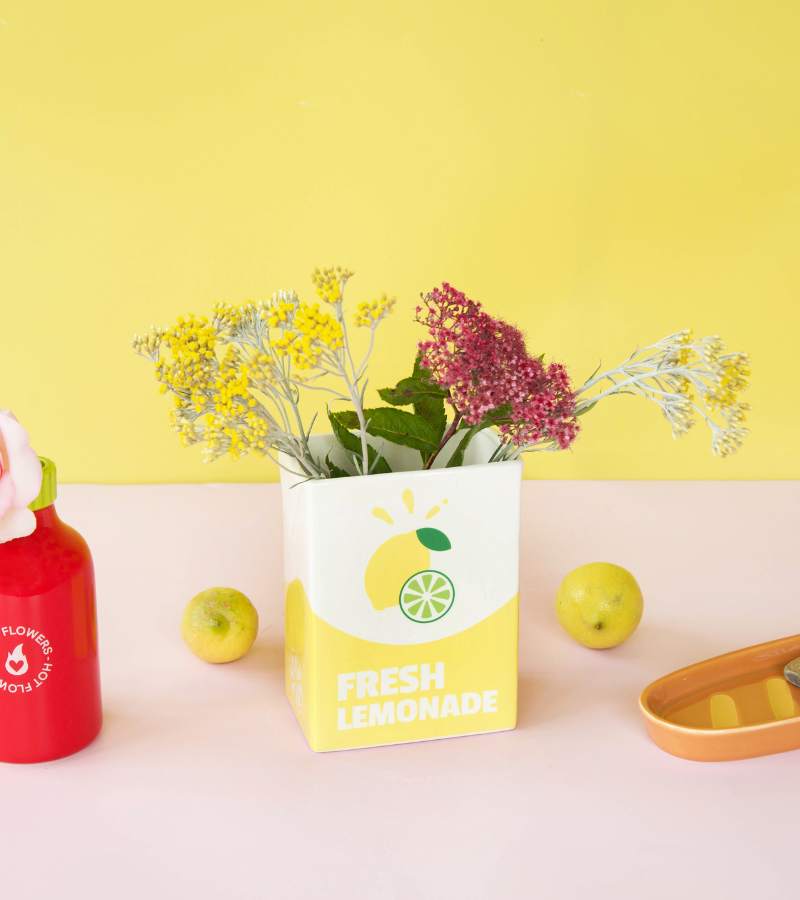 Vase brique de limonade