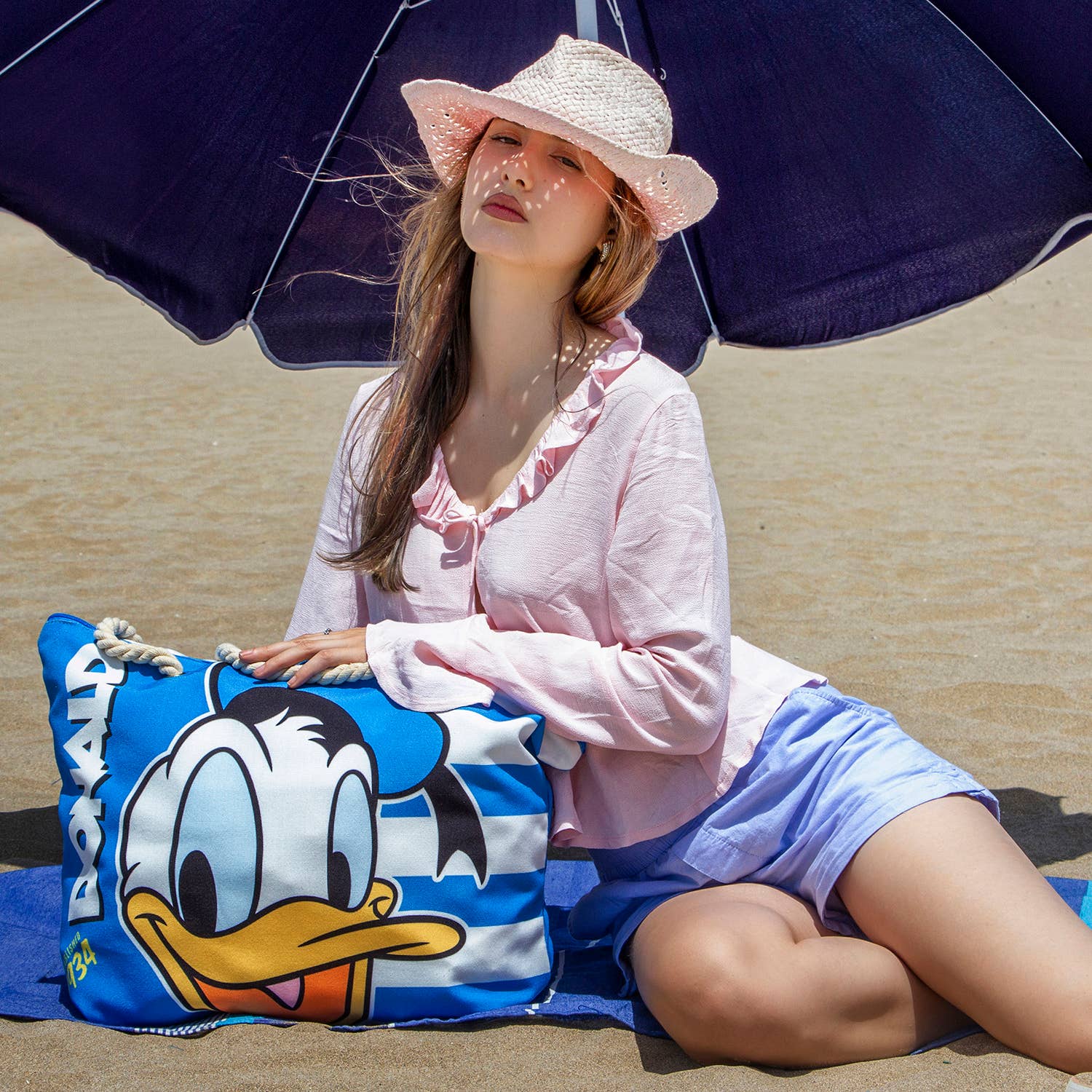 disney donald duck sailor sac de plage soleil bleu