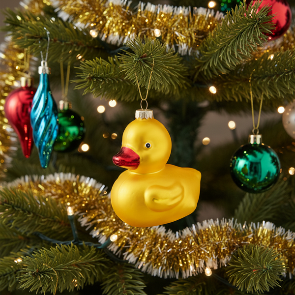 Boule de Noël Canard de bain