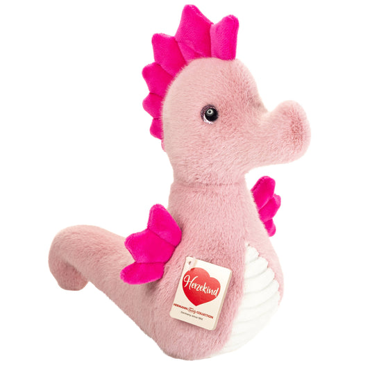 Peluche Hippocampe Alba rose
