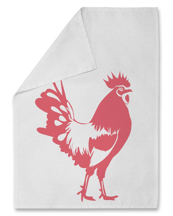 Strofinaccio a forma di gallo