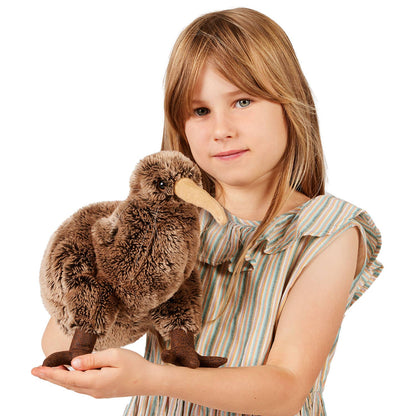 Marioneta de mano de kiwi