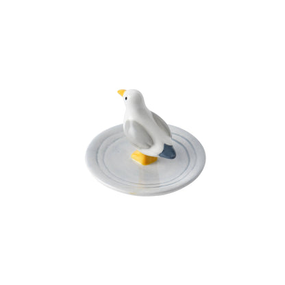Coastal Living Seagull Ring Plate in a Gift Box