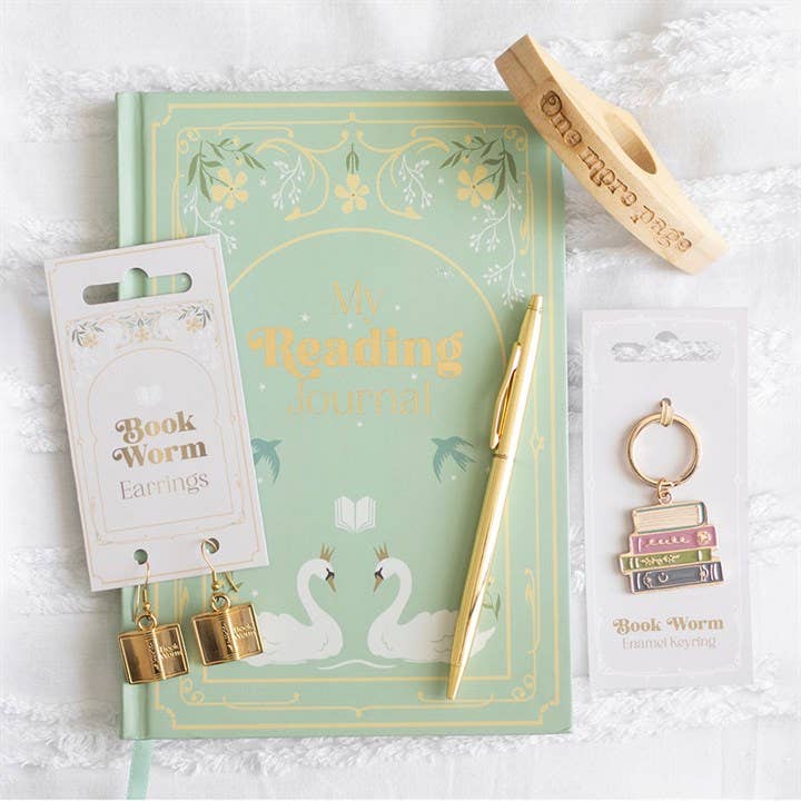 Llavero de libro 'Ratón de biblioteca'