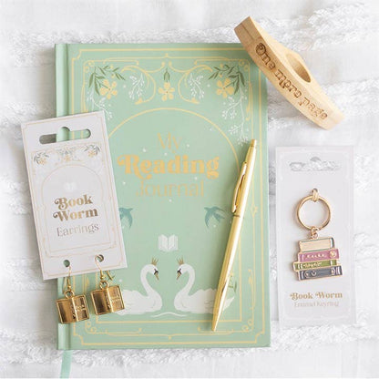 Llavero de libro 'Ratón de biblioteca'