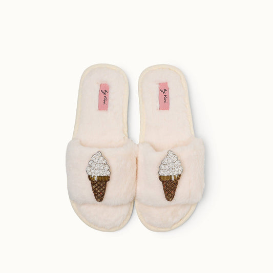 Paire de broches pour Chaussons - Glace