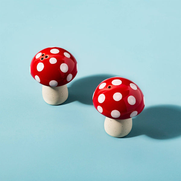 Sale e pepe, funghi rossi