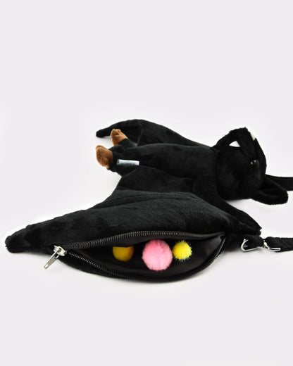 Sac chauve-souris avec 2 poches et bandoulière réglable 50 cm
