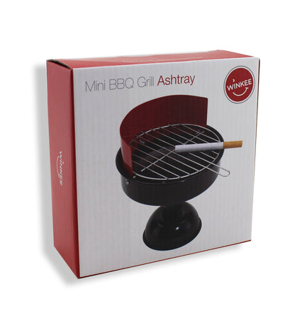 Cendrier mini barbecue en métal