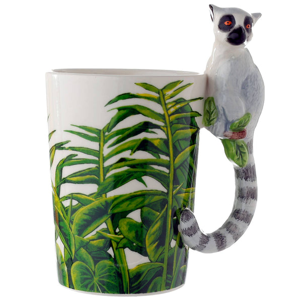 Mug Lemurien avec poignée 3D