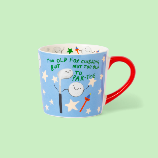 Tasse Trop Vieux pour Sortir en Boîte