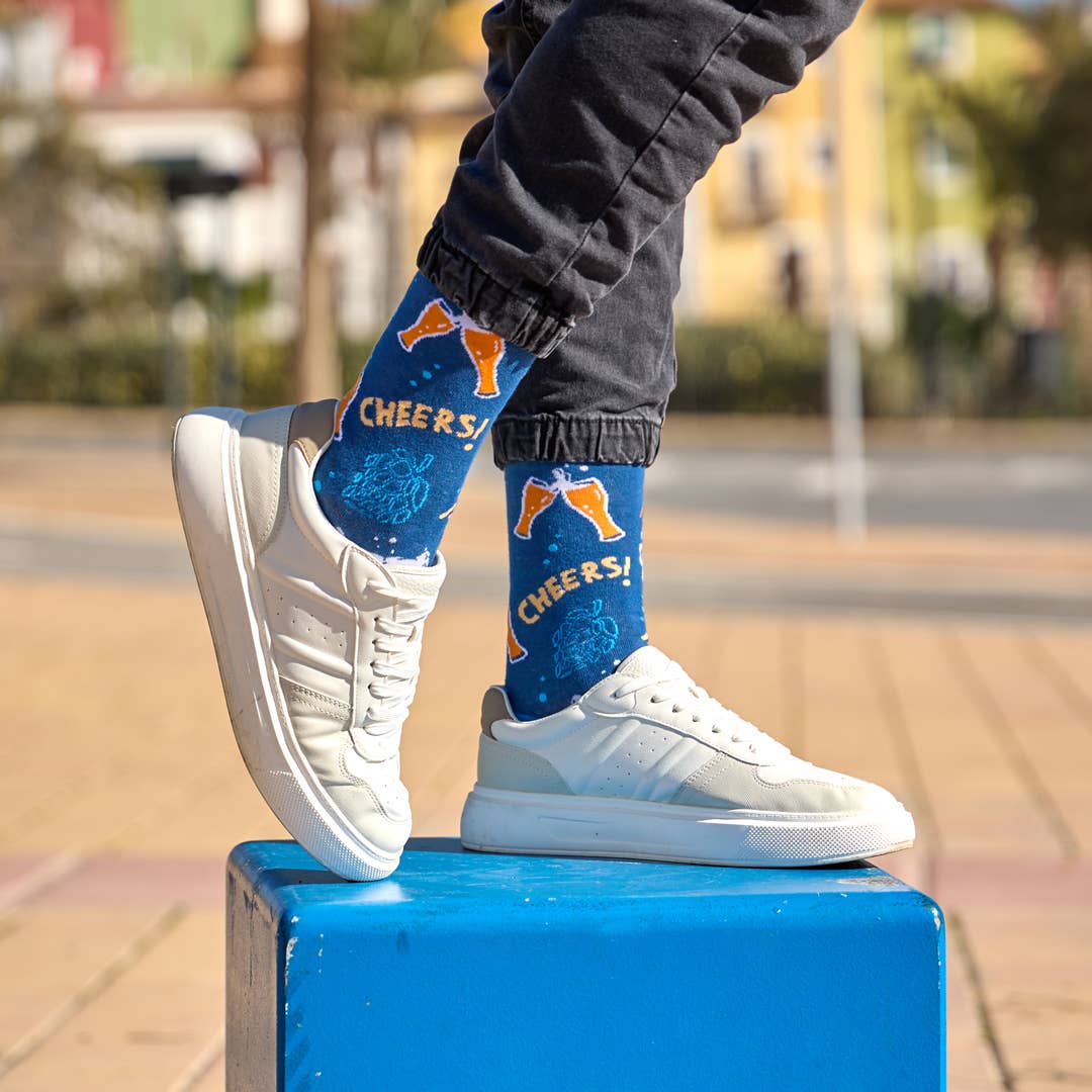 Chaussettes Bières « Cheers! »