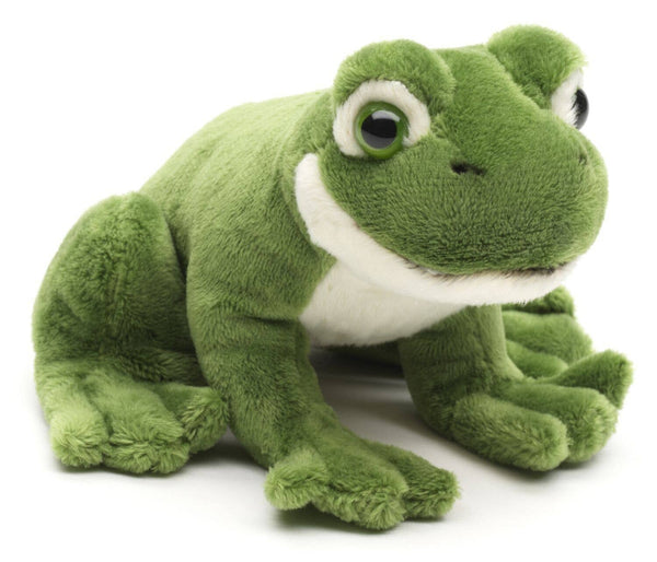 Peluche Grenouille Verte assise Uni Toys