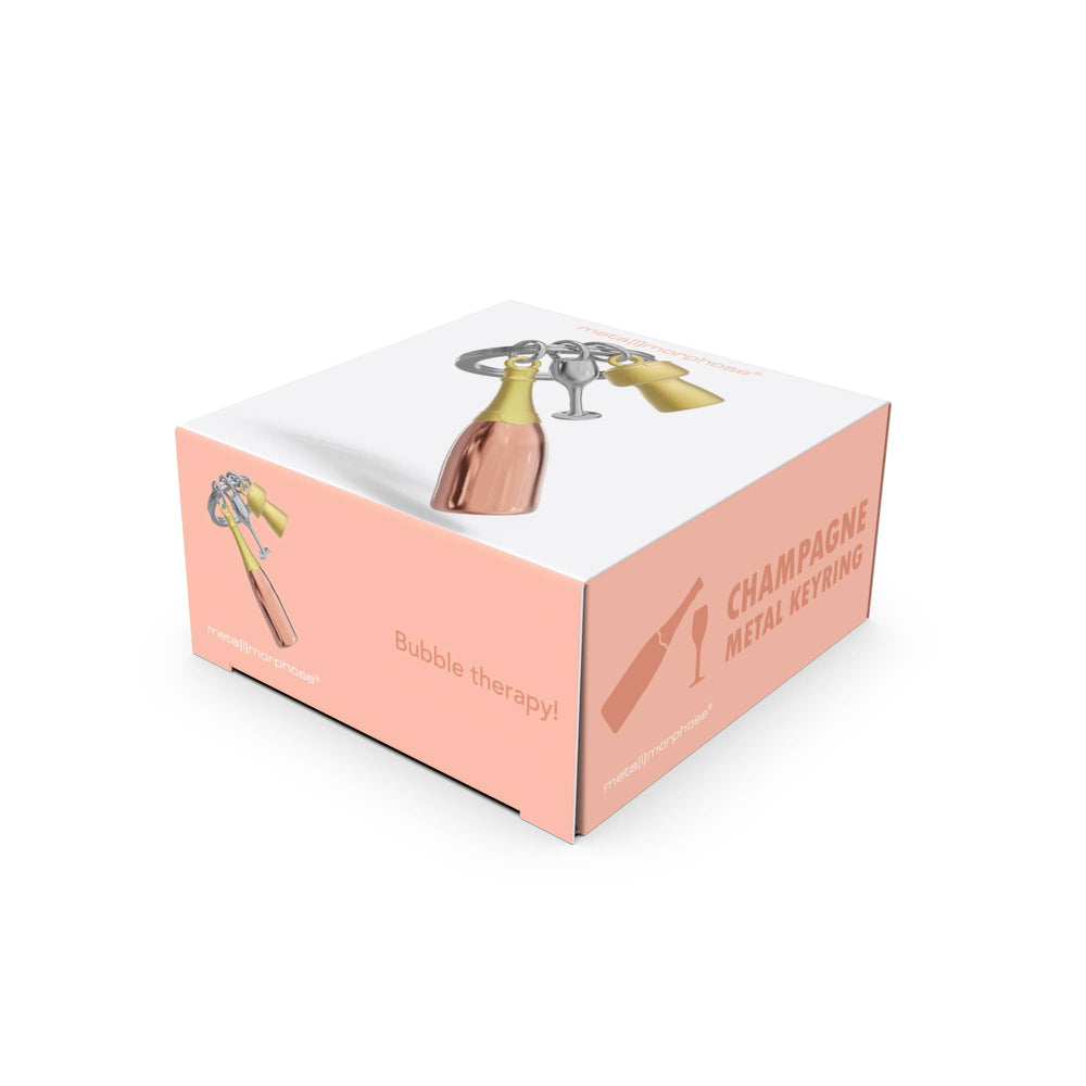 Porta-chaves Champagne Rosé