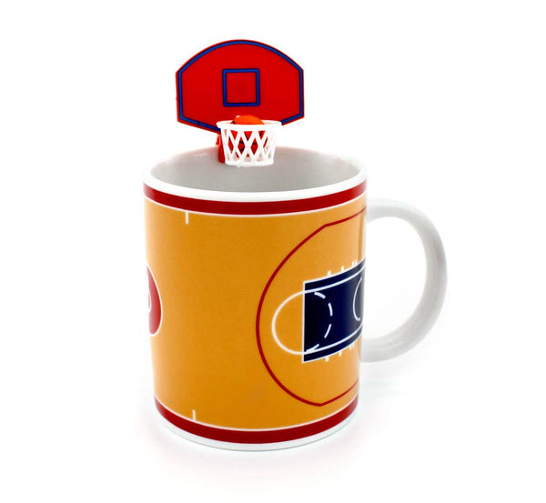 Tazza con canestro da basket