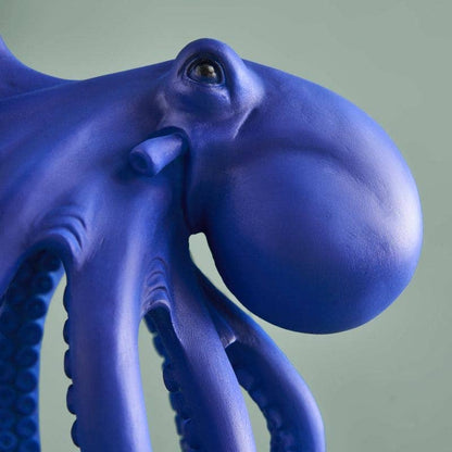 Lampe de table Baby Otto l’Octopus Bleu Résine 15,5 x 13,5 cm