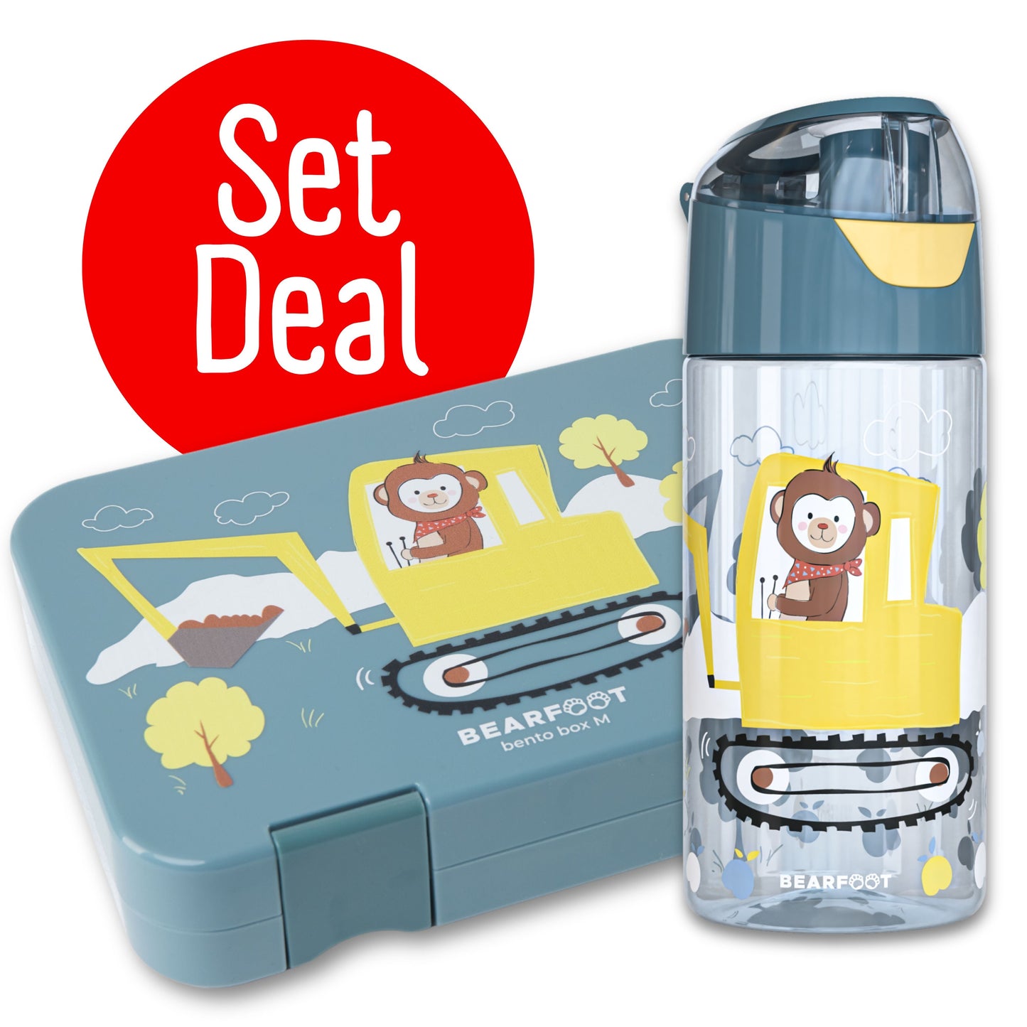 Bagger Bundle - Bento Box M & Trinkflasche 450ml