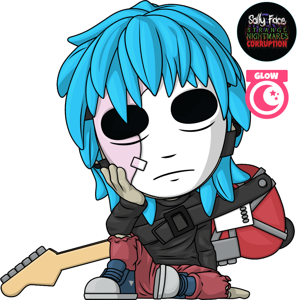 Glow-in-the-dark Sally Face