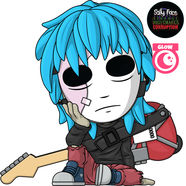 Glow in the Dark Sally Face
