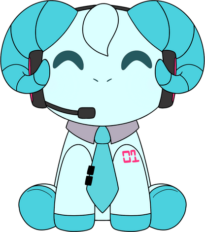 Miku x Rammie Plush (9in)