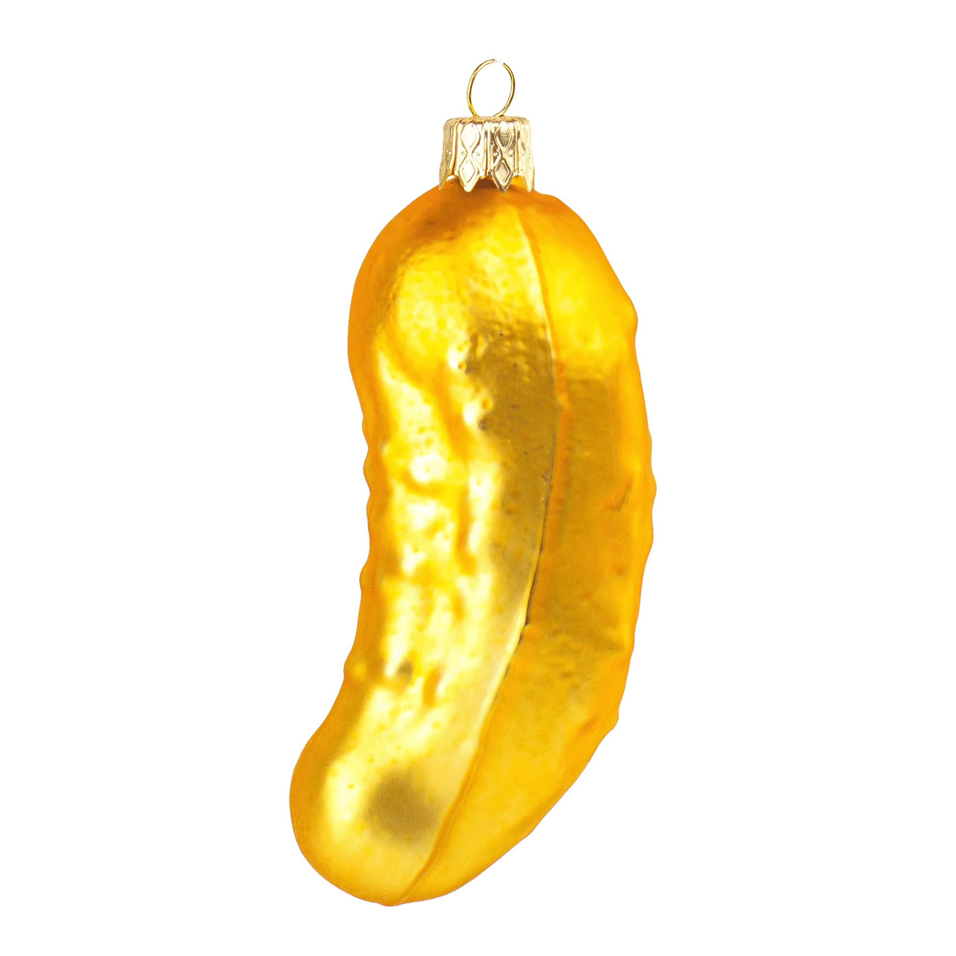 boule de noel cornichon jaune donkey