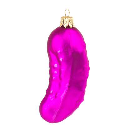 boule de noel cornichon rose donkey