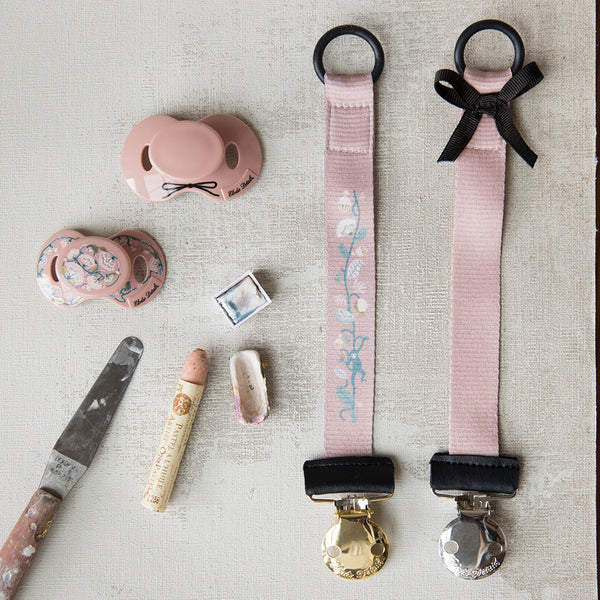 Attache-sucette Faded Rose