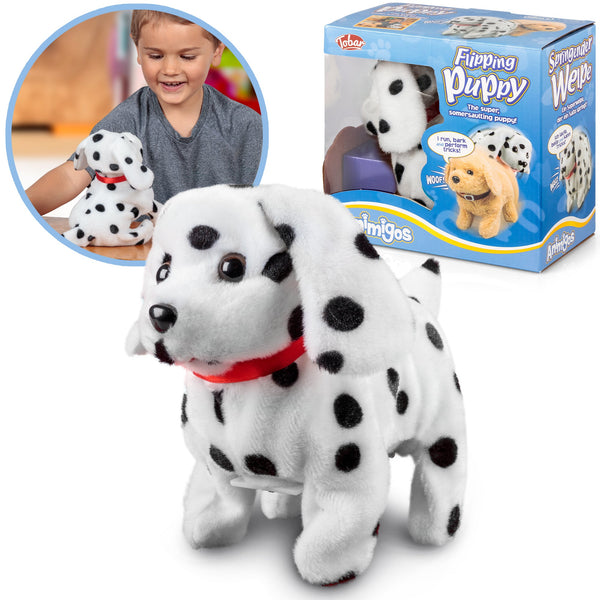 ANIMIGOS CHIOT DALMATIEN QUI SE RETOURNE