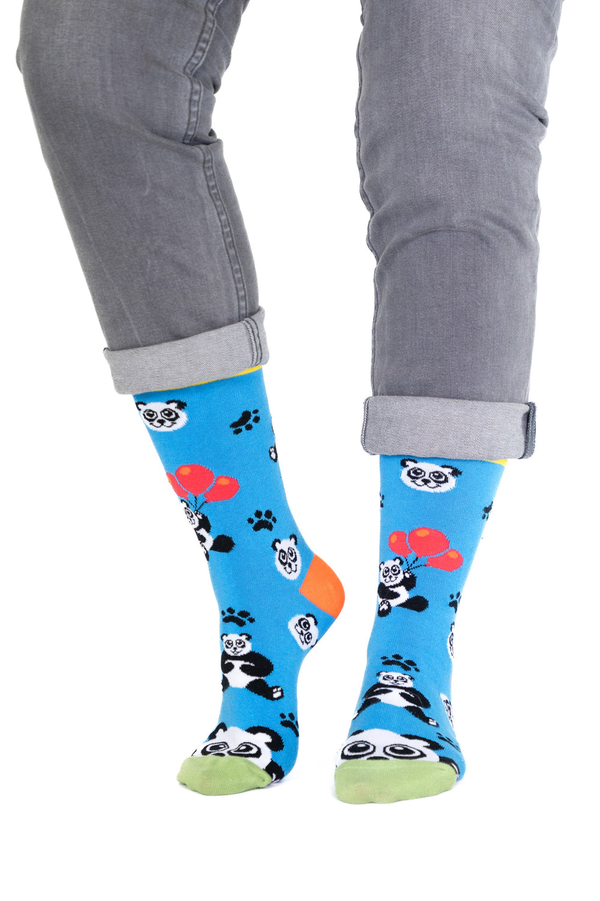 Chaussettes Pandas - Bleu