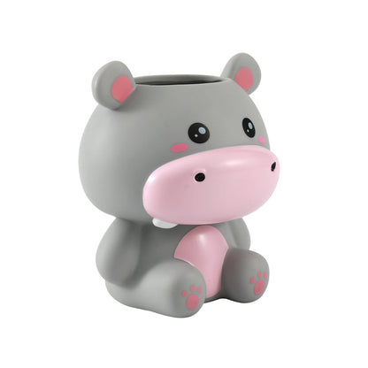 Porte-stylo 3D Hippopotame